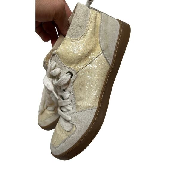GANNI Sparkle Bling High Tops Women's Sz. 37 (US 7) - Picture 1 of 10